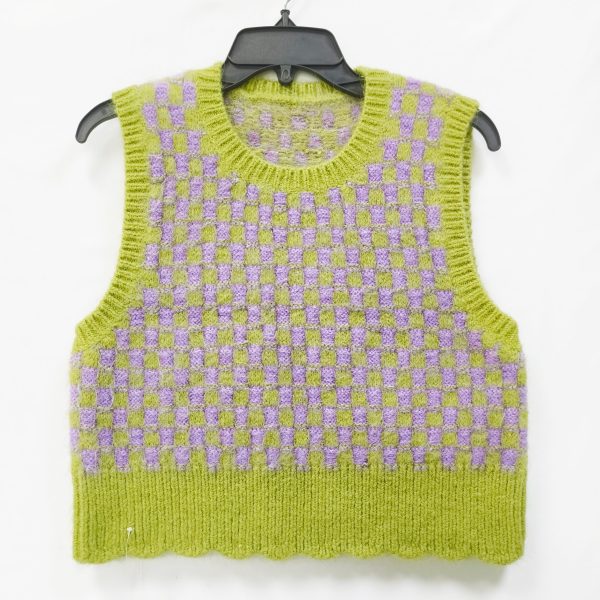 Women's thick sleeveless vest sweater