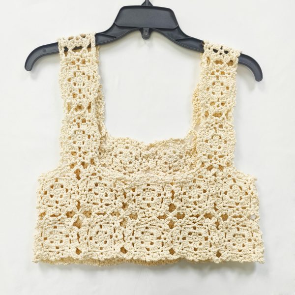 Women's crochet vest