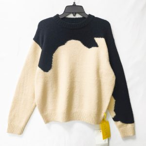 Crewneck color-block sweater