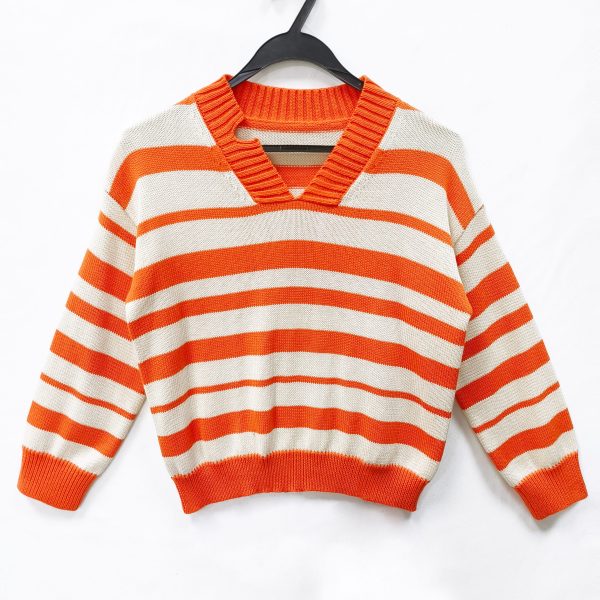 Boys' striped sweater
