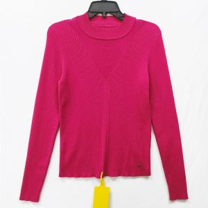 Women's core-spun yarn sweater