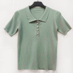 short sleeve knitted