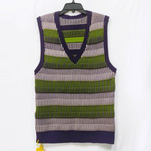 Knitted thick vest
