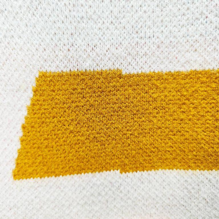 proizvajalec puloverja CA, proizvodni proces pletenine