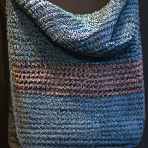 custom made knitting bag,english factory ombre sweater
